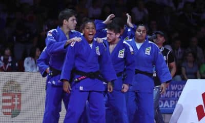 Judô Atletas Brasileiros Equipes Mistas Tóquio Medalha