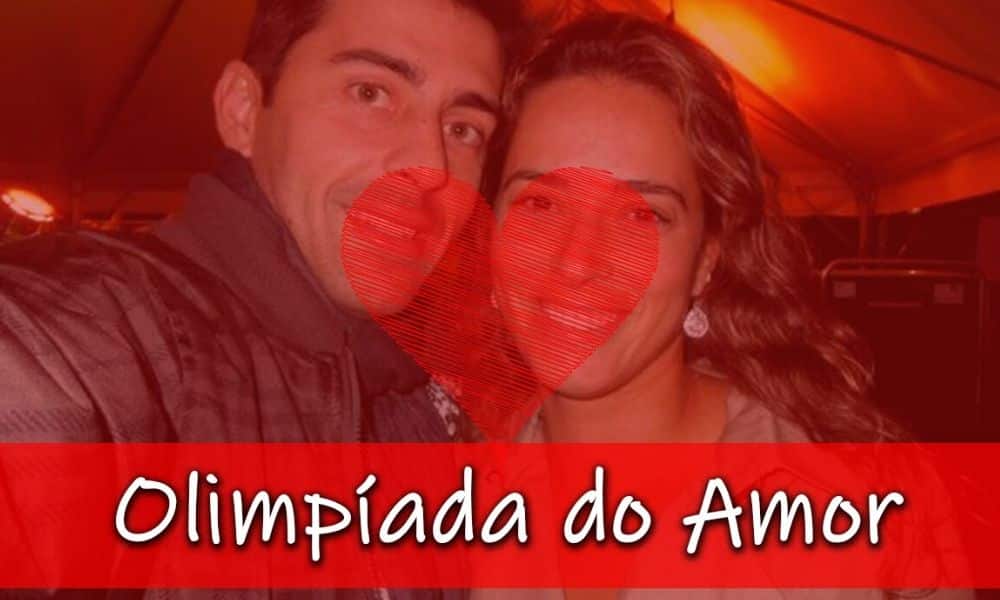 Renan e Ágatha Rippel integram o quarto capítulo do game show do OTD: Olimpíada do Amor (Montagem/Caio Poltronieri)