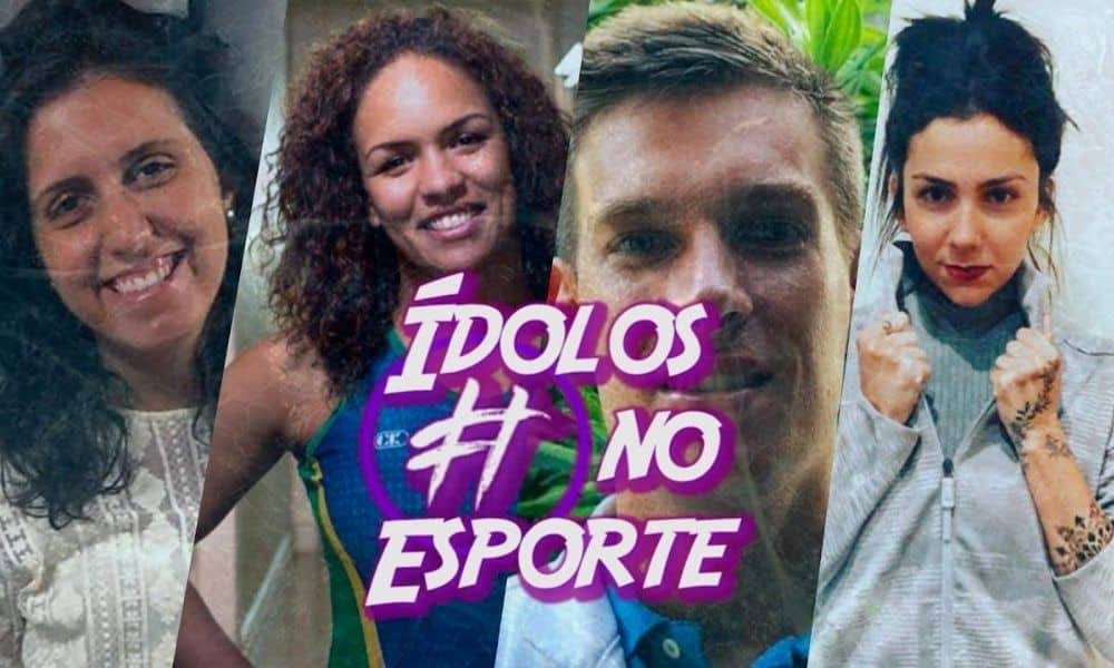 Tag Ídolos no Esporte com Aline Silva e Caio Senise