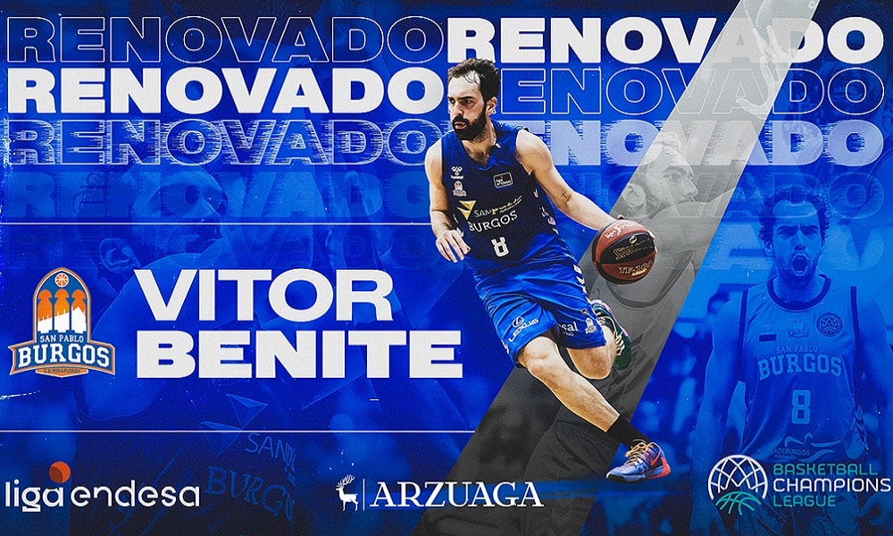 Vitor Benite segue no San Pablo Burgos