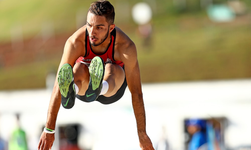 Adrian Vieira Atletismo Salto em Distância 110 m com barreiras sub-20