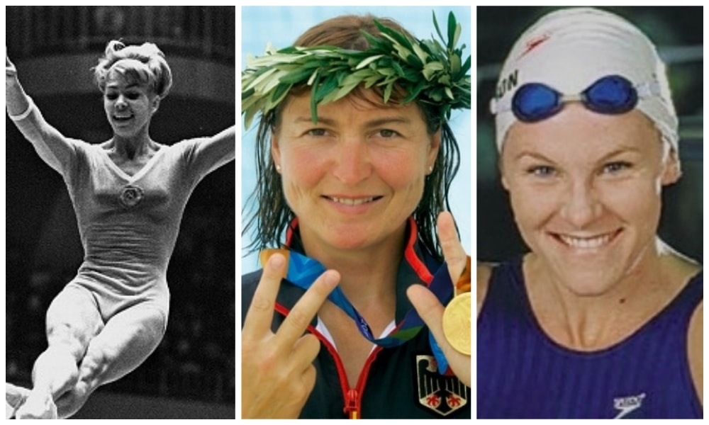Larisa Latynina - Birgit Fischer - Jenny Thompson - Mulheres mais vencedoras da história das Olimpíadas