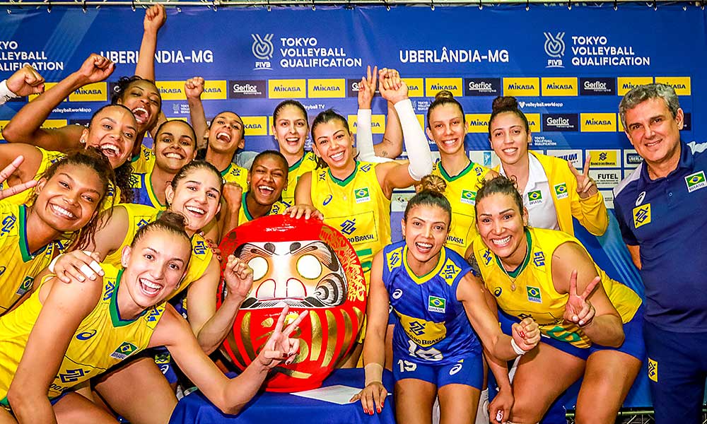 Seleção Brasileira Feminina Vôlei Tóquio Zé Roberto Natália