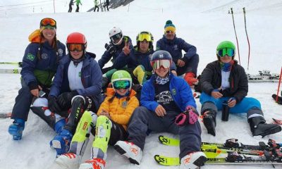 ski alpino campo de treinamento itália