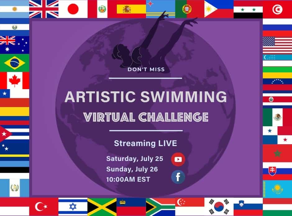 Uana Artistic Swim Virtual Challenge nado artístico seleção brasileira