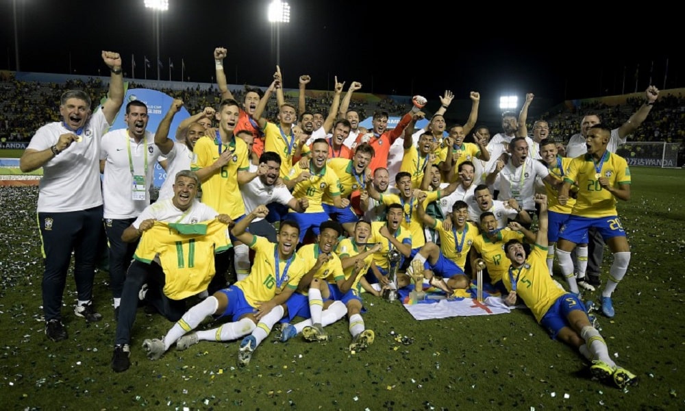 Brasil tem quatro conquistas no sub-17
