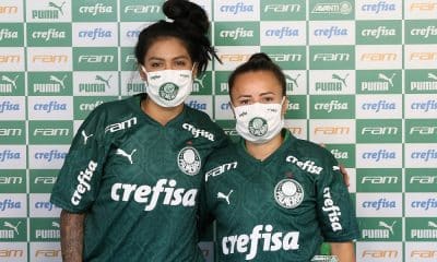Palmeiras apresenta Camilinha e Janína