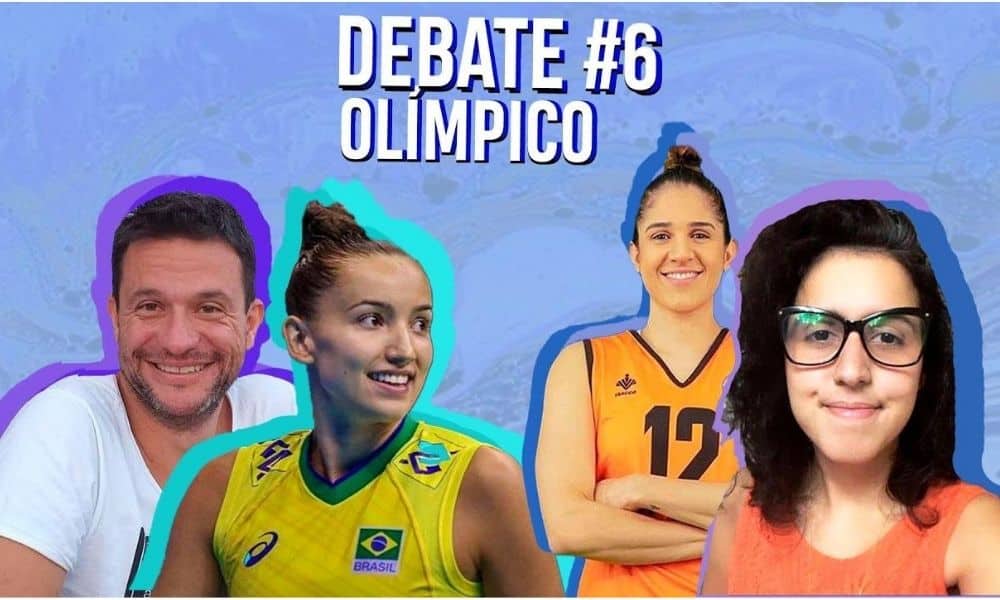Debate Olímpico - amigas Natalia Zilio e Gabi Guimarães - Vôlei