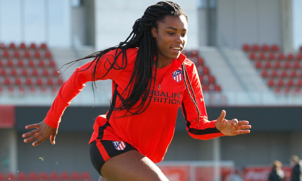 Ludmila Futebol Feminino Atlético de Madrid Coronavírus Champions League
