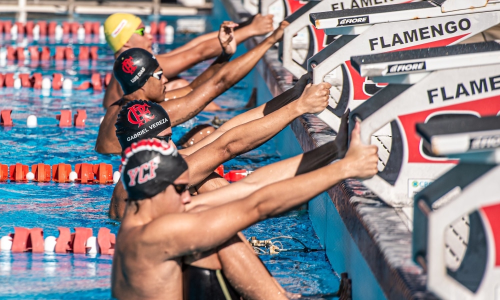 Flamengo - Tomada de Tempo - Natação - Coronavírus
