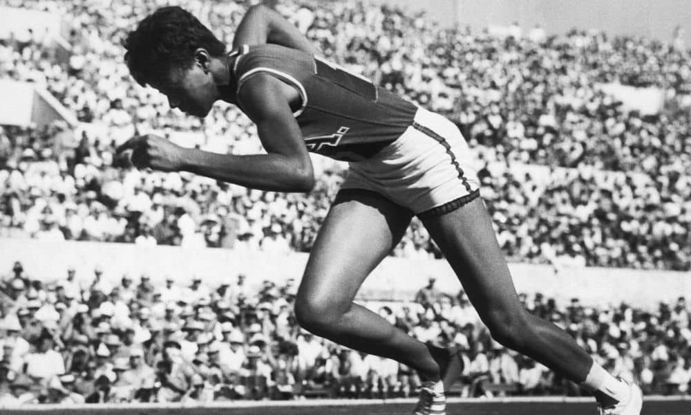 Wilma Rudolph, a Gazela Negra, durante os Jogos Olímpicos (Reprodução) | história do atletismo | esporte feminino