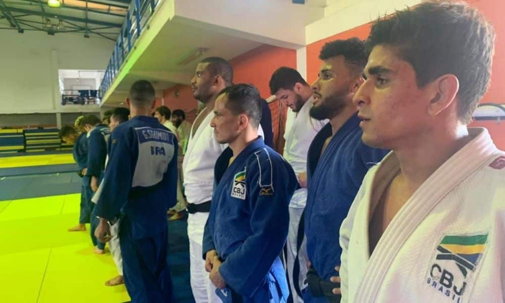 Atletas integram a seleção brasileira de judô em Portugal missão europa