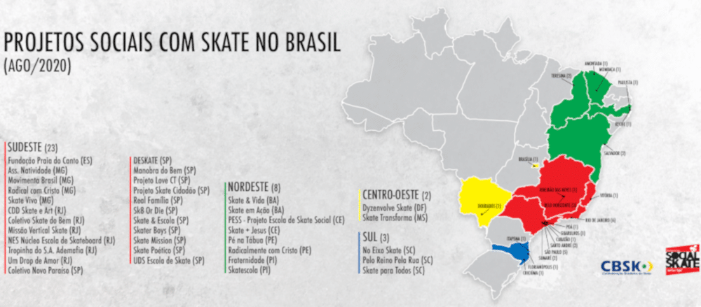 Skate CBSk ONG Social Skate Brasil