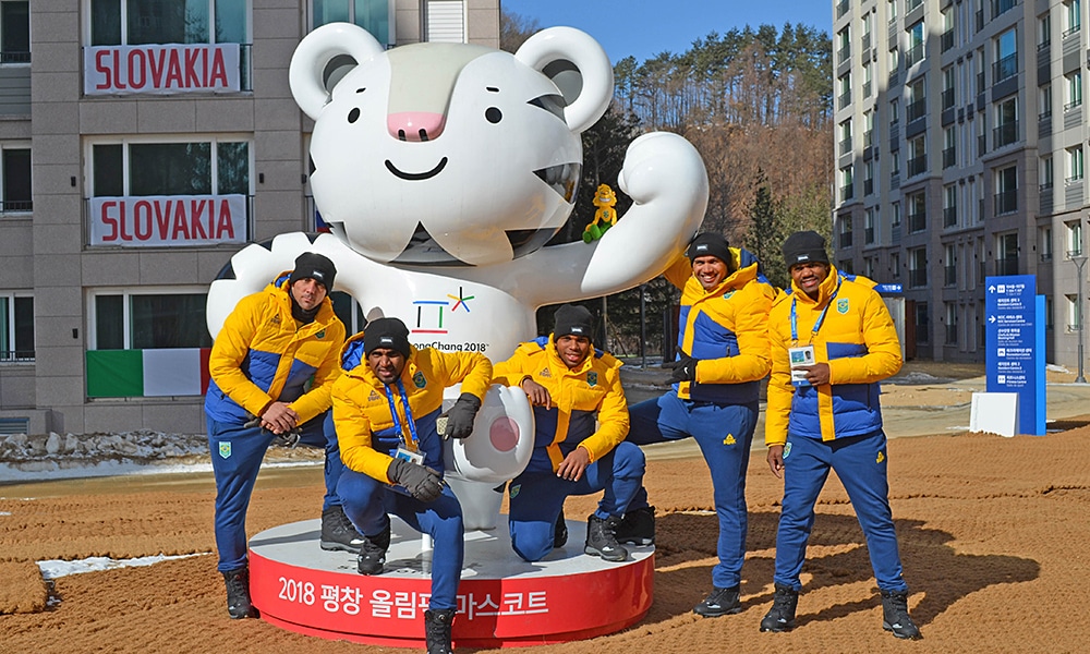 seleção brasileira de bobsled Jogos Olímpicos de Inverno PyeongChang 2018