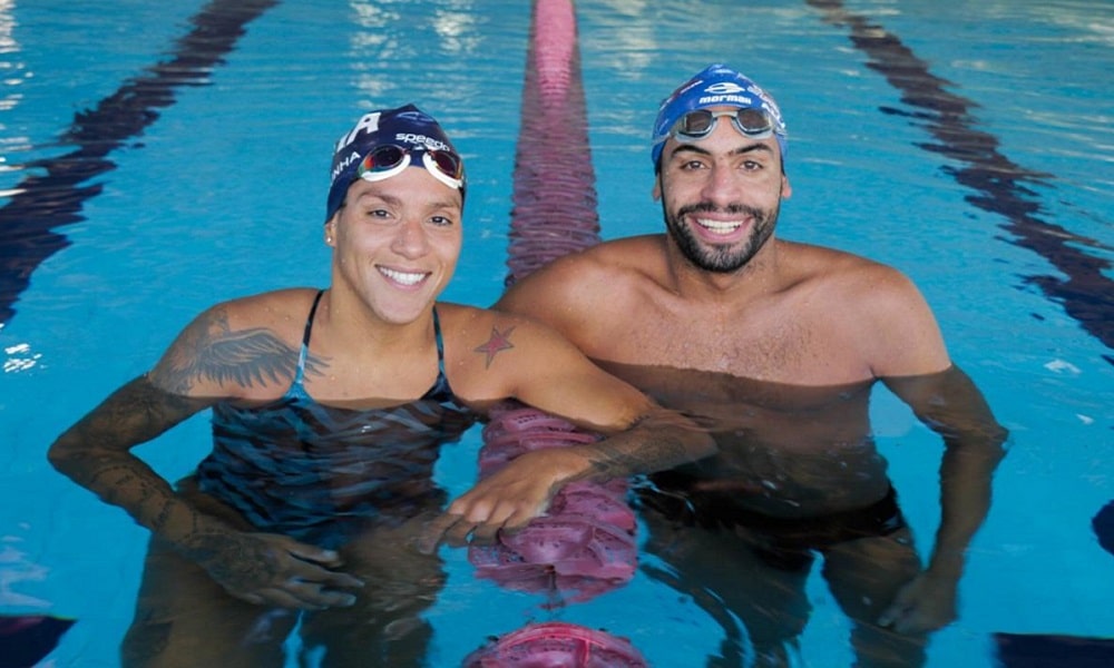 Ana Marcela Cunha e Allan do Carmo voltam a competir após sete meses