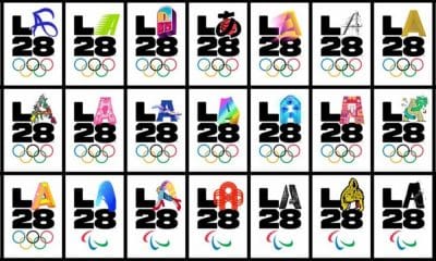 Los Angeles 2028 logos