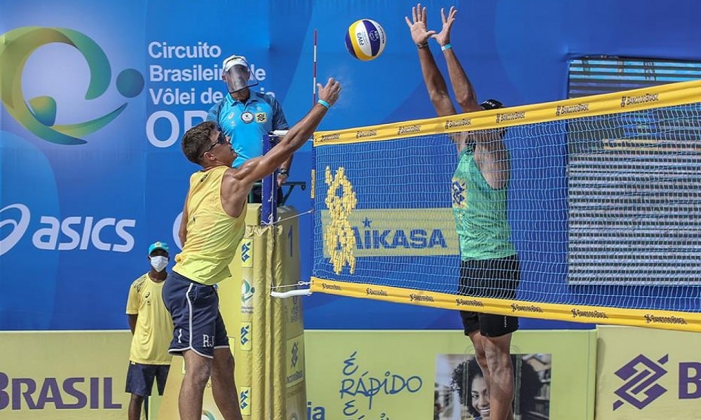 Quatro duplas fecham chave principal do Circuito Brasileiro de Vôlei de Praia