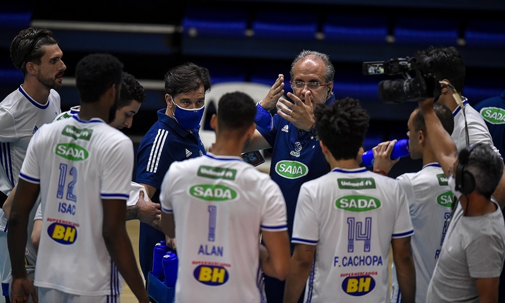 Cruzeiro bate o Uberlândia e está na decisão do Campeonato Mineiro de vôlei masculino