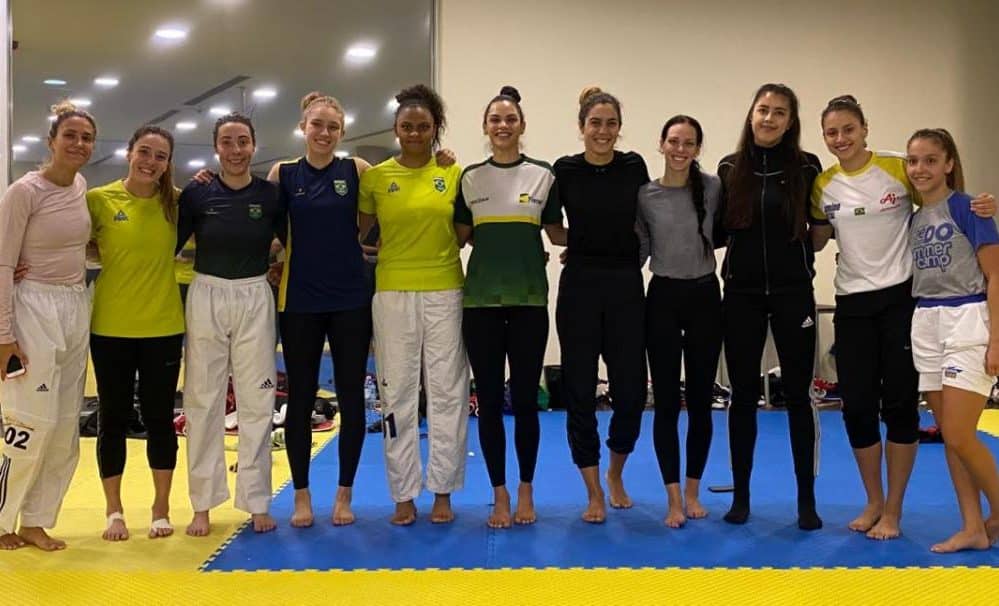Icaro Miguel Milena Titoneli Taekwondo sérvia missão europa
