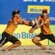 Após a fase eliminatória do Circuito Brasileiro Open de Vôlei de Praia, os atuais campeões André e George ficaram com a melhor campanha