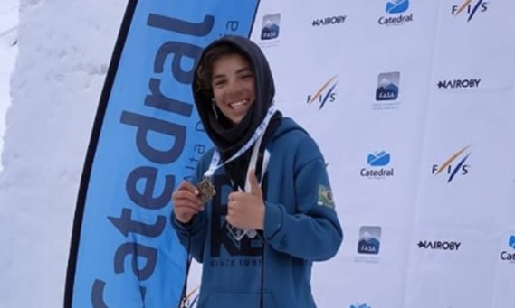 Augustinho Teixeira é mais uma revelação do snowboard brasileiro