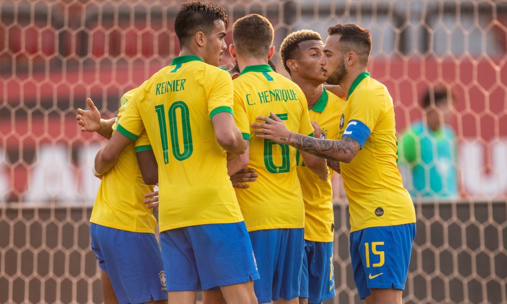 O primeiro tempo entre Brasil e Coreia do Sul terminou 1 a 1 (Ricardo Nogueira/CBF)