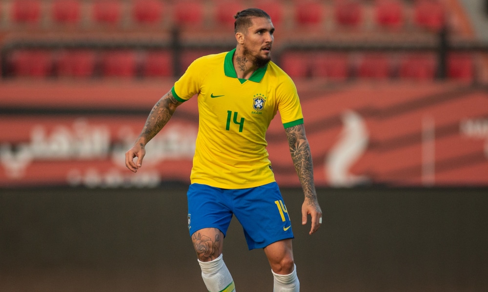 Lyanco, ex-zagueiro do São Paulo, foi titular nos dois jogos da seleção brasileira olímpica (Ricardo Nogueira/CBF)