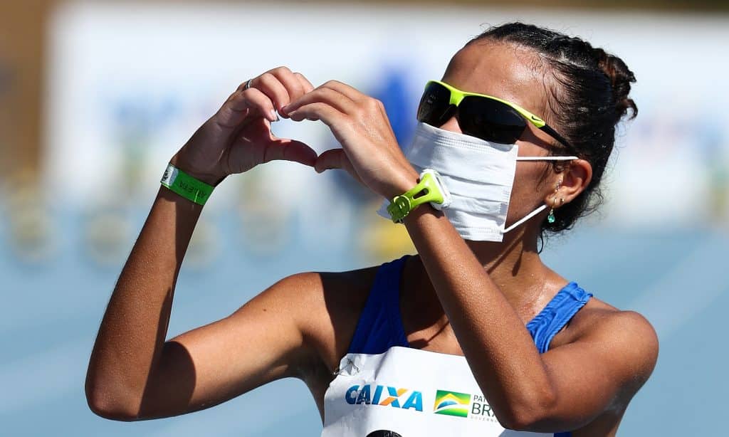 Gabriela Muniz marcha atlética campeã bicampeã brasileiro sub-20 de atletismo
