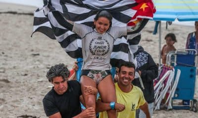 Sophia Medina surfe circuito brasileiro de surfe de base CBSurf Júnior Tour