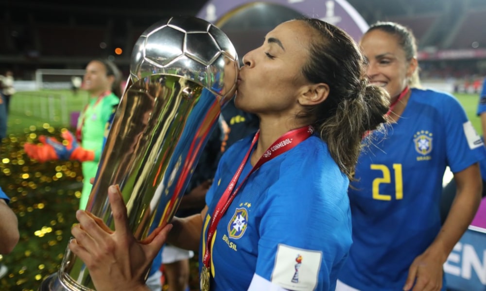 O Brasil conquistou a Copa América Feminina em 2018 (Lucas Figueiredo/CBF)