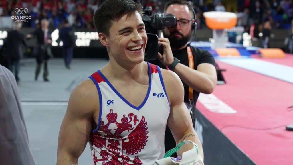 salto masculino jogos olímpicos tóquio 2020 Nikita Nagornyy 