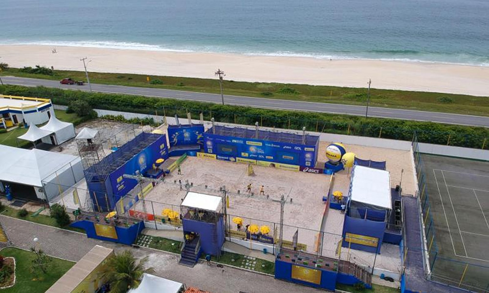 Centro de Desenvolvimento de Voleibol CDV saquarema sexta etapa circuito brasileiro de vôlei de praia
