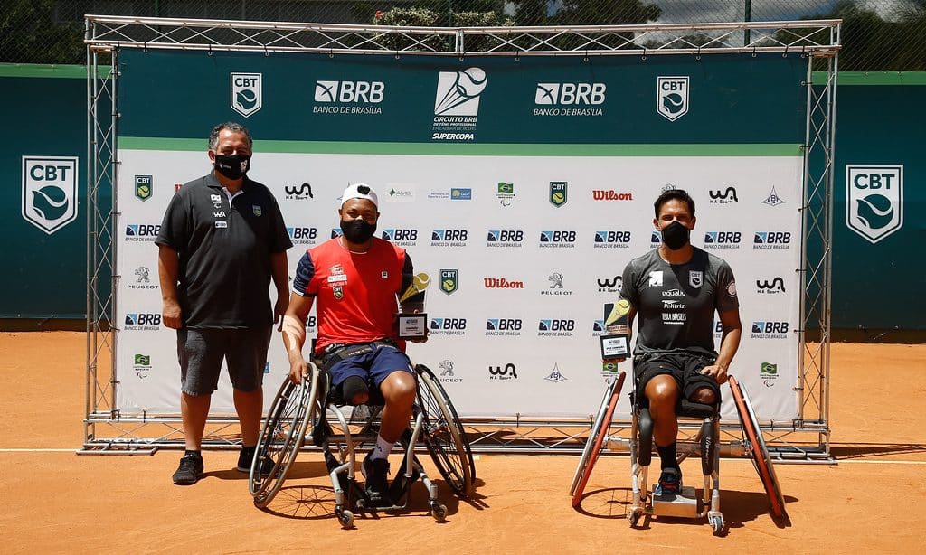 Daniel Rodrigues Gustavo Carneiro tênis em cadeira de rodas open masculino Supercopa circuito BRB