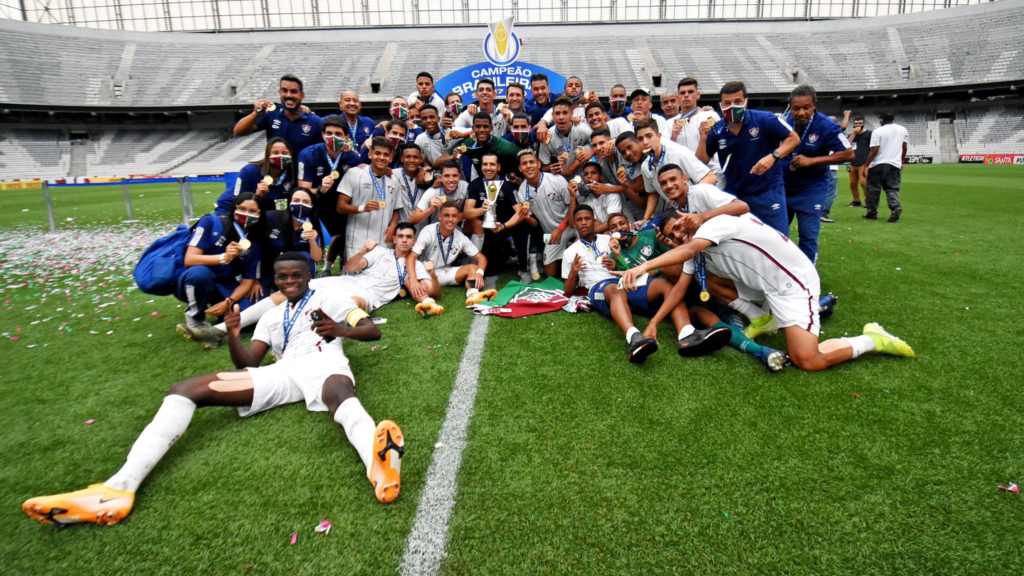 Fluminense campeão Campeonato Brasileiro sub-17 futebol masculino Athlético-PR