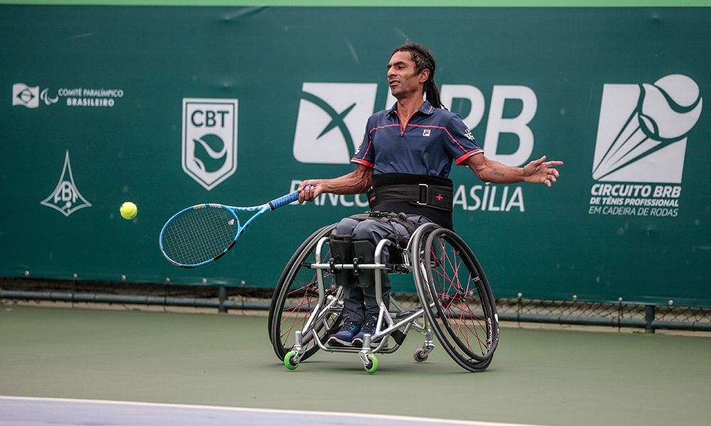 Ymanitu Silva circuito brasileiro tênis em cadeira Brasília