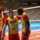 Dois jogadores brasileiros que atuam na mesma posição estiveram em lados diferentes da quadra pela Liga Italiana de vôlei masculino (Superlega). Os opostos Abouba, canhoto e ex-Taubaté, e Luan Weber, destro e ex-Cruzeiro, fizeram um duelo particular que foi vencido pelo atacante que disparou pancadas com a mão esquerda. No ginásio PalaMaiata, em Vibo Valentia, o Calabria venceu o Allianz Milano