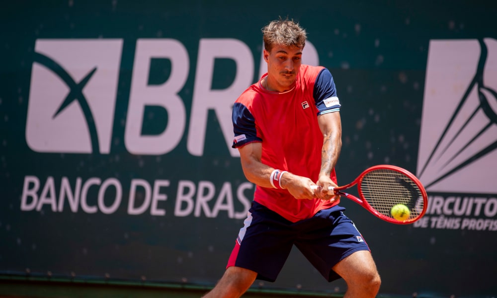 Felipe Meligeni também foi eliminado na segunda rodada do quali do Australian Open (Green Filmes/CBT)