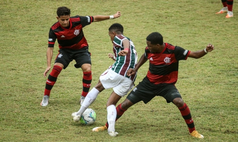Flamengo e Fluminense - Semifinal da Copa do Brasil Sub-17