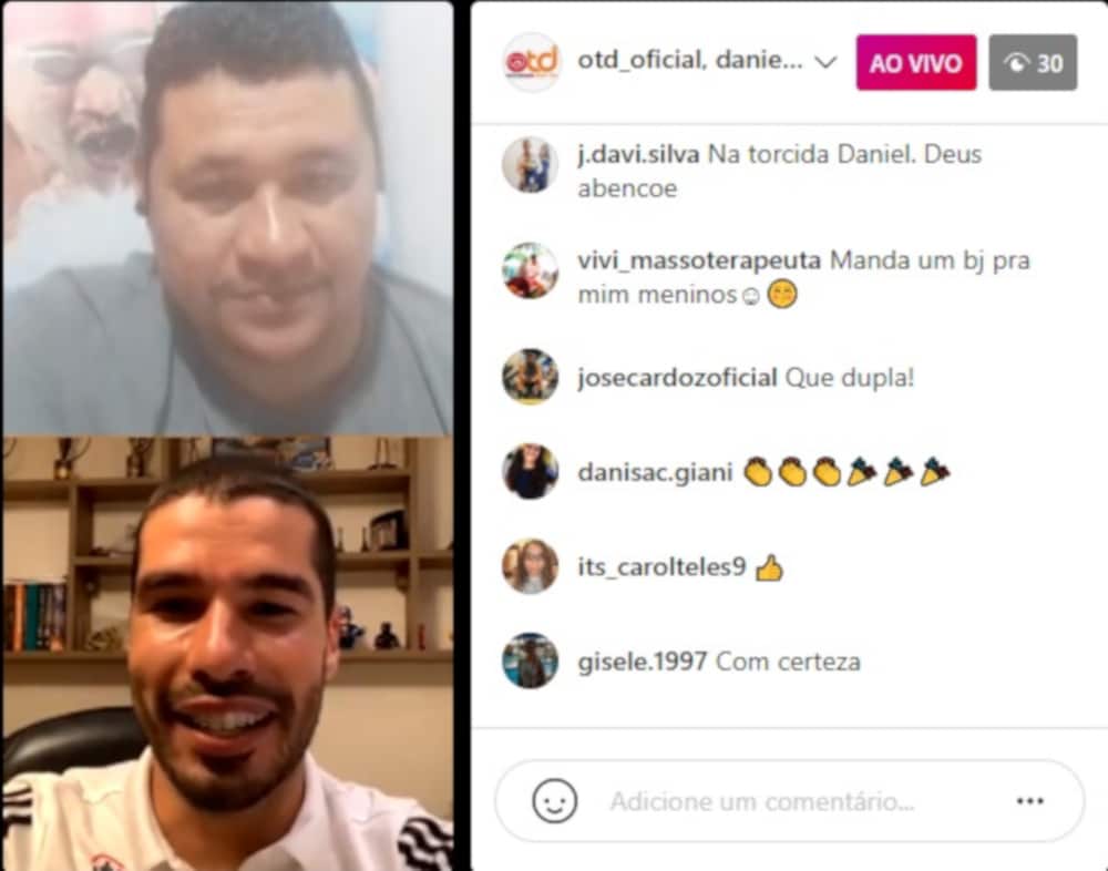Clodoaldo Silva e Daniel Dias recordaram momentos marcantes (Instagram/otd_oficial)