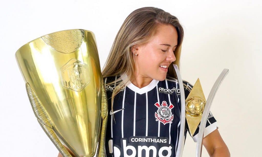 Andressinha Corinthians Futebol Feminino contrato