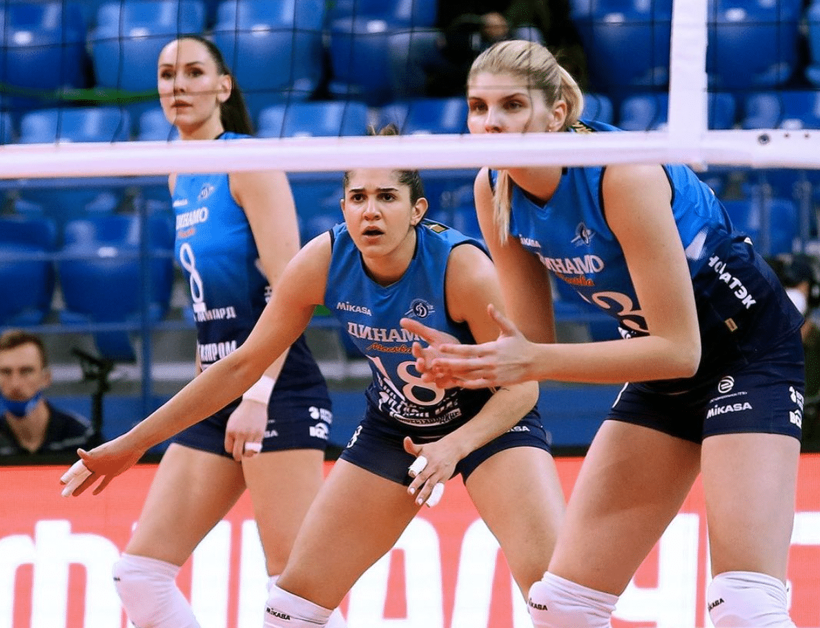 Natalia Zilio Dinamo Moscou Champions League de vôlei feminino
