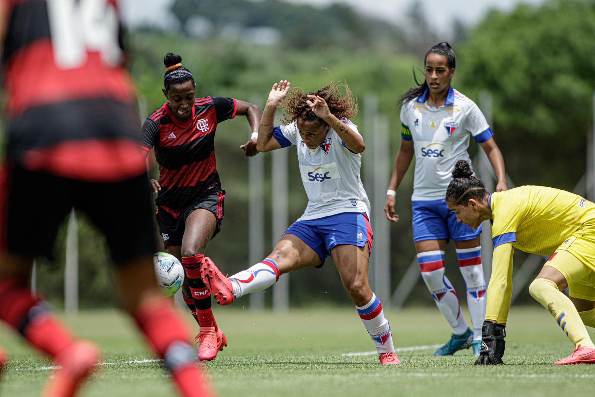 Flamengo x Fortaleza Brasileiro Sub-18 de futebol feminino