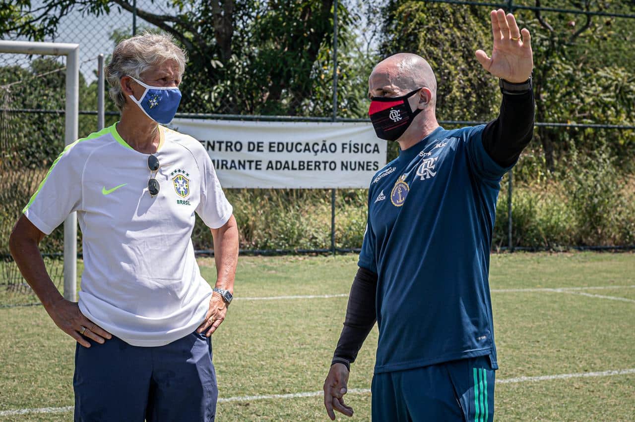 Pia Sundhage no Flamengo