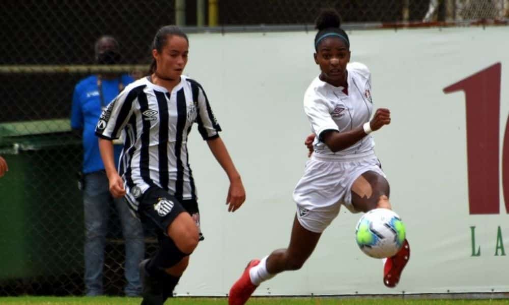 fluminense x santos brasileiro sub-18 de futebol feminino