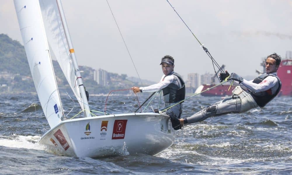 Henrique Haddad e Bruno Bethlem europeu de 470