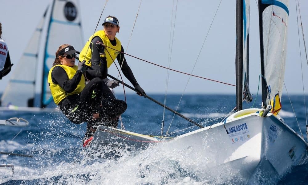 Martine Grael e Kahena Kunze Regata Internacional de Lanzarote