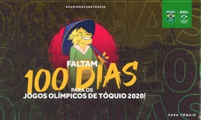 100 DIAS PARA OS JOGOS OLÍMPICOS DE TÓQUIO CONTAGEM REGRESSIVA DO COB