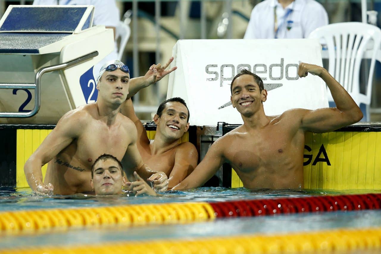 Seletiva olímpica brasileira de natação 4 x 200 m livre