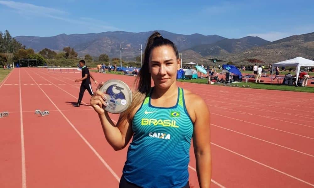 Fernanda Borges lançamento de disco índice para os jogos olímpicos de tóquio