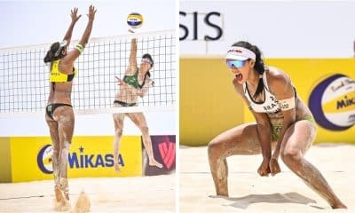 Taiana Talita Agatha Duda semifinal em Cancún Circuito Mundial de vôlei de praia
